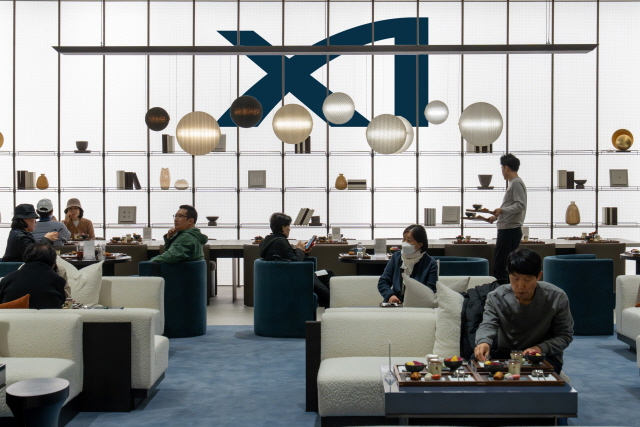 ▲ 자이갤러리에서 진행된 '자이안 데이' 행사ⓒGS건설