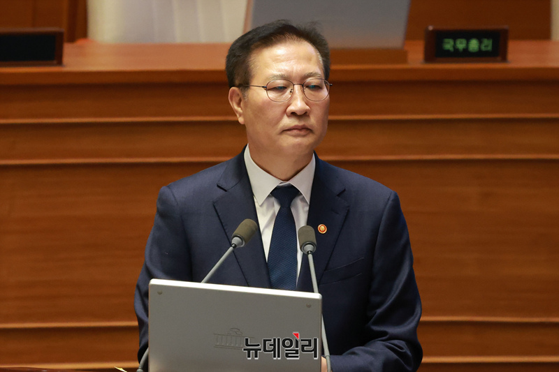 ▲ 박성재 법무부 장관이 지난 14일 오후 국회에서 열린 정치·외교·통일·안보 분야 대정부질문을 위한 본회의에 참석해 질의에 답변을 하고 있다. ⓒ이종현 기자