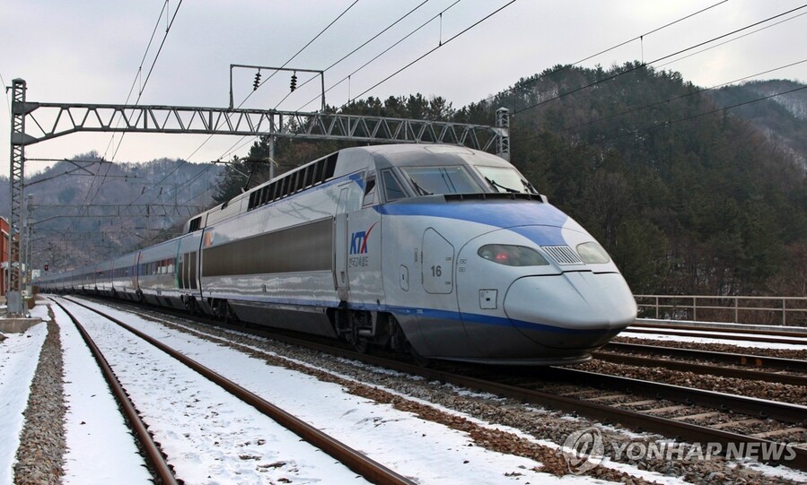 ▲ KTX 열차 ⓒ연합뉴스