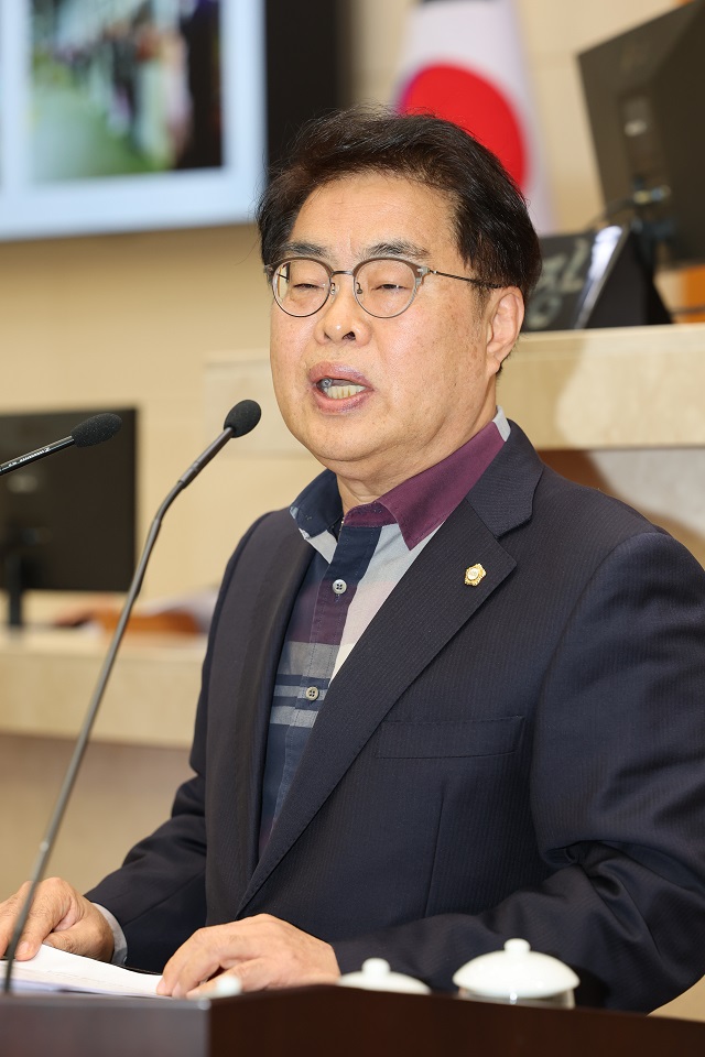 ▲ 박칠용 의원.ⓒ포항시의회