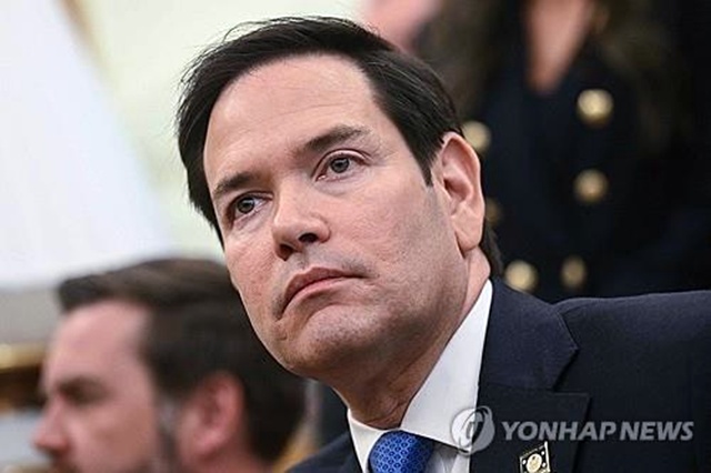 ▲ 마코 루비오 미국 국무장관. AFP 연합뉴스 자료사진. ⓒ연합뉴스