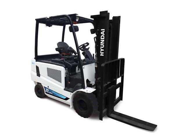 ▲ HD현대사이트솔루션이 수주한 3.5톤급 수소지게차. ⓒHD현대