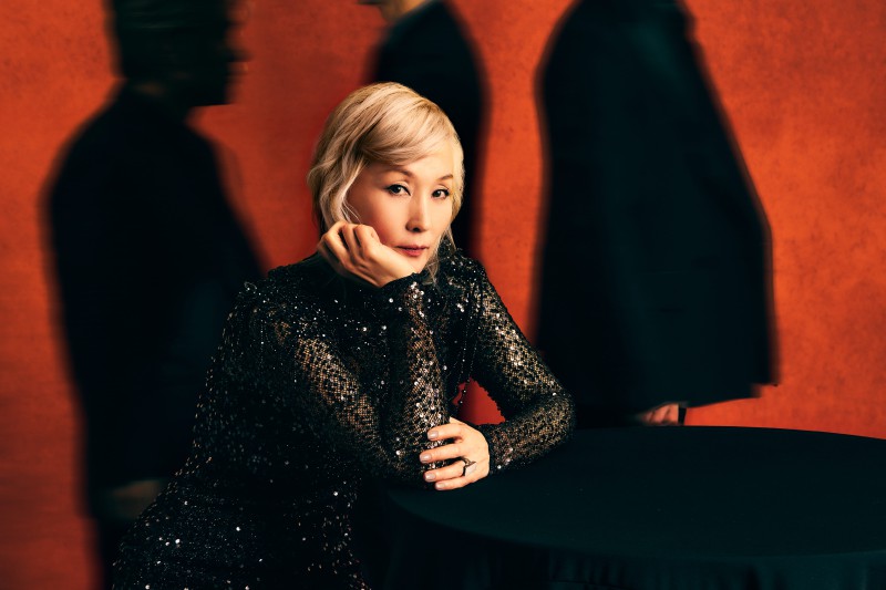 ▲ 연극 '헤다 가블러'에서 타이틀롤을 맡은 배우 이혜영.ⓒ국립극단