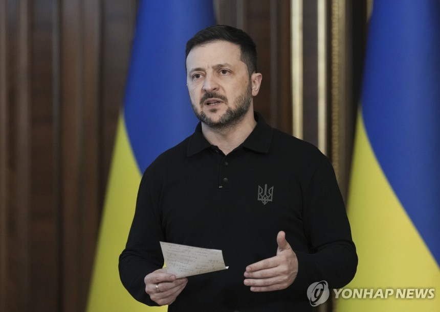 ▲ 볼로디미르 젤렌스키 우크라이나 대통령.ⓒ연합뉴스.