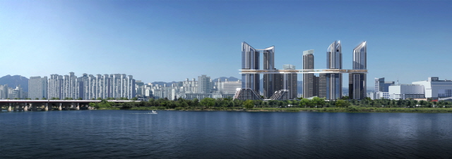 ▲ 용산정비창 전면1구역 투시도. ⓒHDC현대산업개발