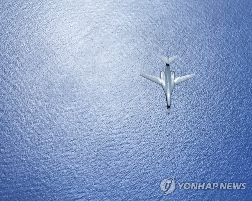 ▲ 美 공군 B-1B 랜서 전략폭격기.ⓒ연합뉴스.