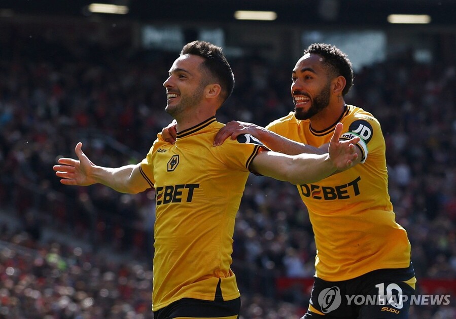 ▲ 울버햄튼이 EPL 33라운드에서 맨유를 잡으면서 55년 만에 5연승을 달성했다.ⓒ연합뉴스 제공