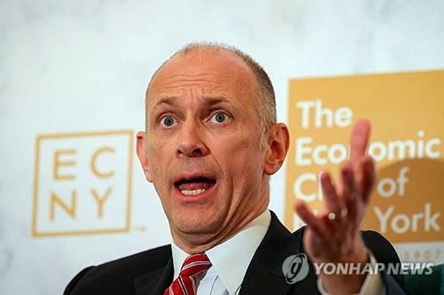 ▲ 오스탄 굴스비 미국 시카고 연방은행 총재. 로이터 연합뉴스 자료사진. ⓒ연합뉴스