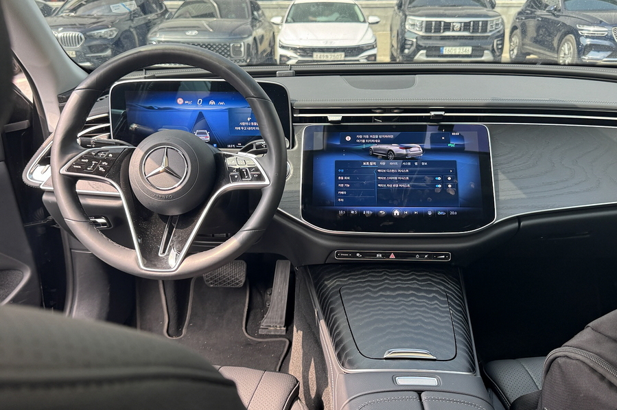 ▲ 차량의 내부 인테리어 모습. ⓒ김재홍 기자