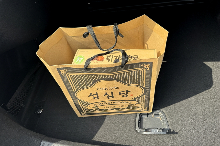 ▲ 트렁크 공간도 넓었다. ⓒ김재홍 기자