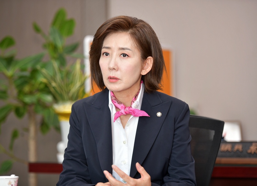 ▲ 나경원 국민의힘 대선 경선 후보.
