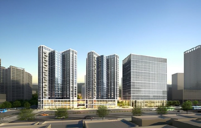 ▲ 서대문역(돈의문2구역) 도시정비형 재개발사업 조감도.ⓒHL디앤아이한라