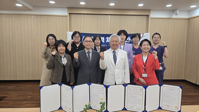 ▲ 선린대학교는 지난 16일 더조은요양병원과 간호학부 학생들의 임상실습 및 인적 교류, 경북도 지역혁신중심 대학지원체계(RISE) 사업 운영을 위해 산학협력 체결 조인식을 가졌다.ⓒ선린대