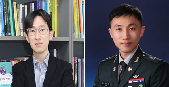 ▲ 중앙대 이장호 교수(왼쪽)와 육사 이한솔 교수.ⓒ중앙대