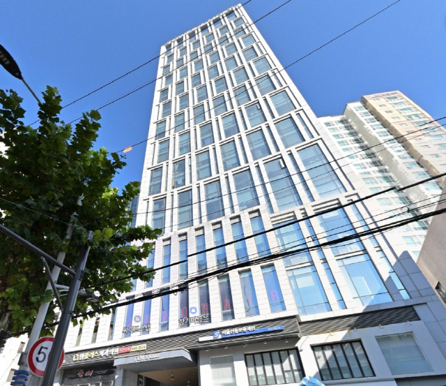 ▲ 한양산업개발 본사가 위치한 구의역 인근 빌딩ⓒ네이버지도