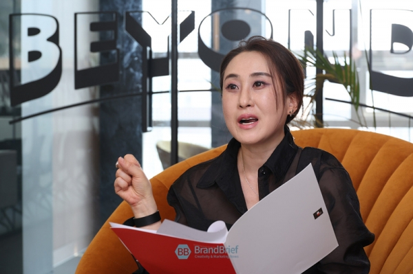 ▲ 2025 스파이크스 아시아에서 이노베이션·크리에이티브 데이터 부문 심사위원장을 맡은 강지현 서비스플랜코리아 대표. ⓒ정상윤 기자