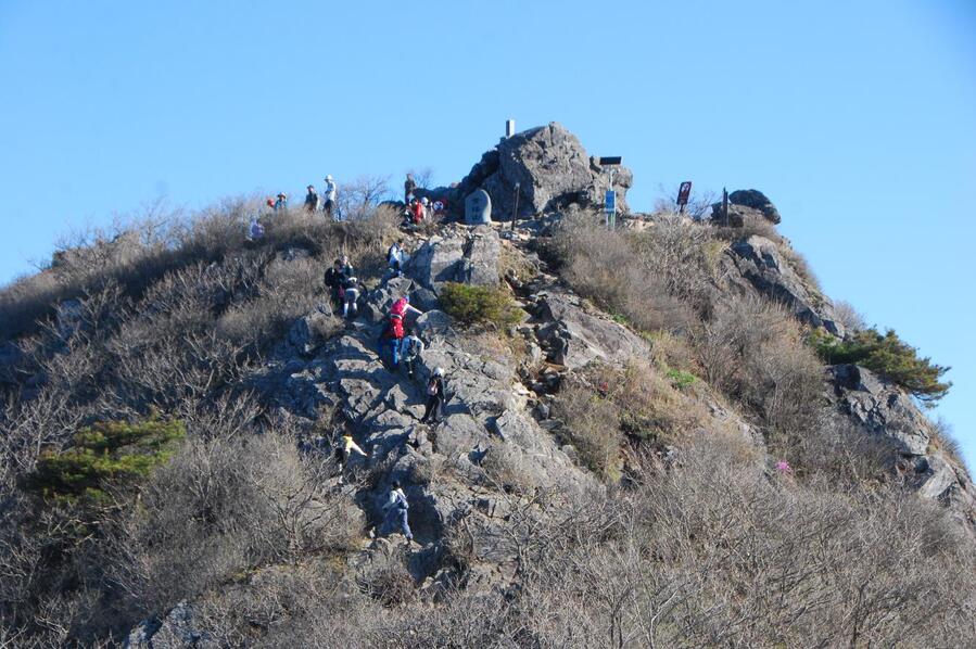▲ 황매산 정상.ⓒ진경수 山 애호가