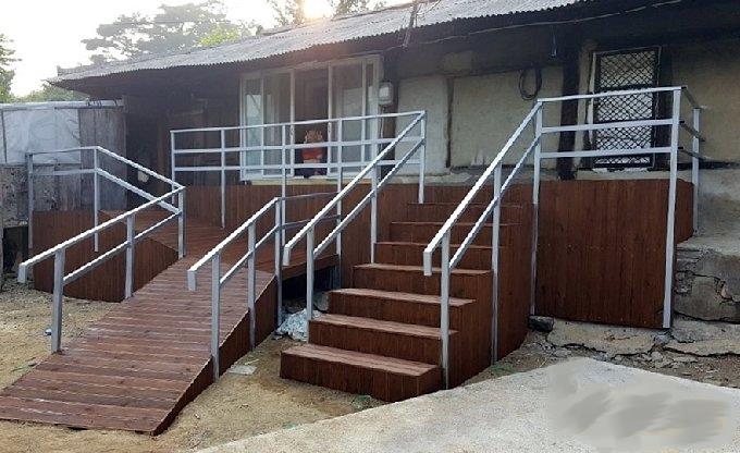 ▲ 장애인 주택 미끄럼 방지시설ⓒ