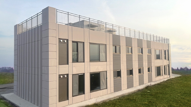 ▲ GS건설이 준공한 PC 공동주택 목업 이미지.ⓒGS건설