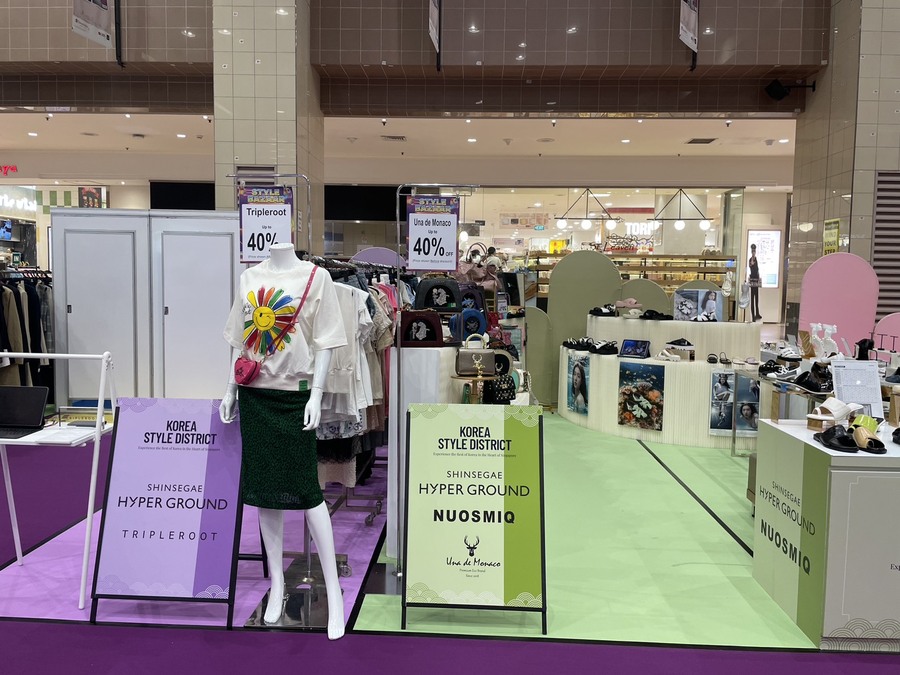 ▲ 신세계하이퍼그라운드 싱가폴 팝업ⓒ신세계