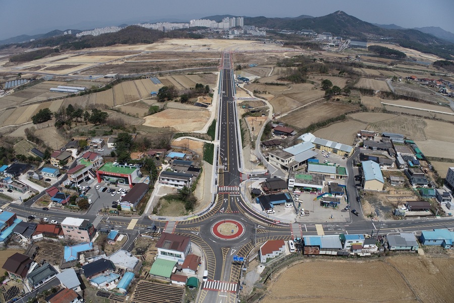 ▲ 하회도로 사진.ⓒ경북도