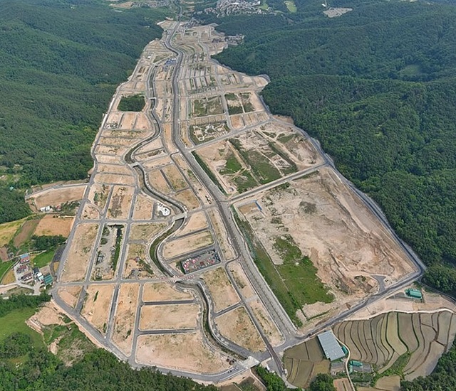 ▲ 경주 보문천군지구 도시개발사업 현장 모습.ⓒ경주시