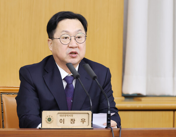 ▲ 이장우 시장은 29일 1조 1천억 원 규모의 도시철도 2호선 트램 건설사업을 통해 지역경제 활성화에 나섰다고 밝혔다.ⓒ대전시