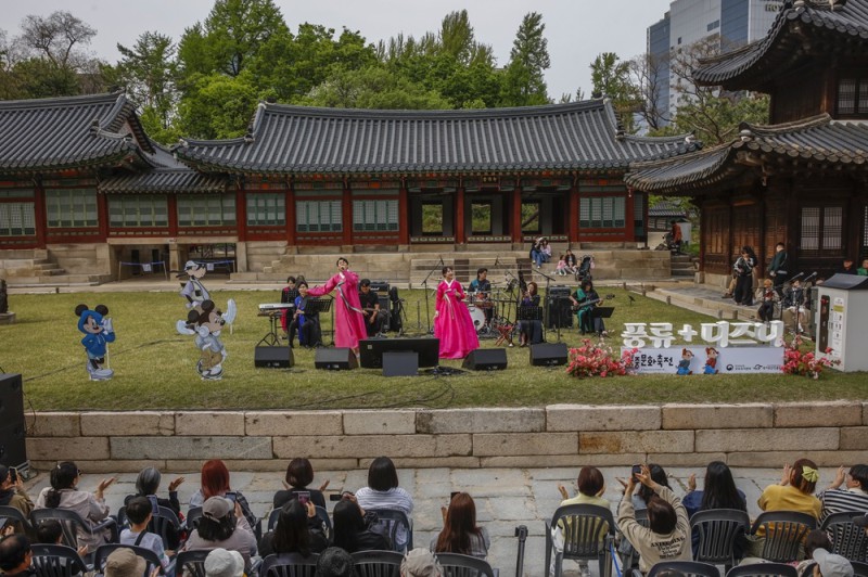 ▲ 덕수궁 즉조당 '풍류+디즈니' 공연.ⓒ국가유산진흥원