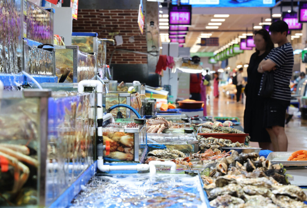 ▲ 서울 동작구 노량진수산시장. ⓒ연합뉴스