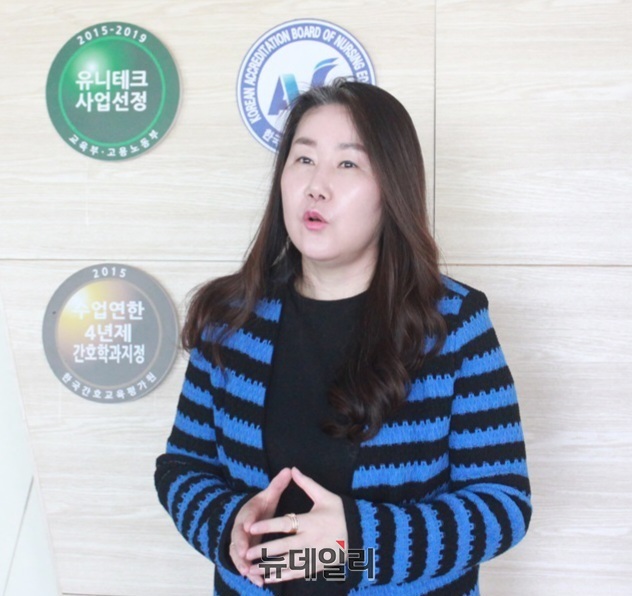 ▲ 최은녀 강동대 기획조정실장은 “RISE 사업을 통해 지역사회와 함께 성장하며, 실질적 평생직업교육의 모델을 만들겠다. 라이즈 사업을 통해 다시 도약하는 계기를 만들겠다”고 강조했다.ⓒ김정원 기자