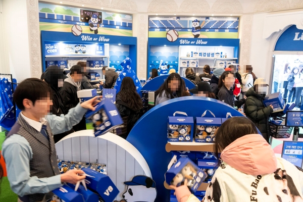 ▲ 에버랜드 라이온즈 팝업스토어ⓒ삼성물산