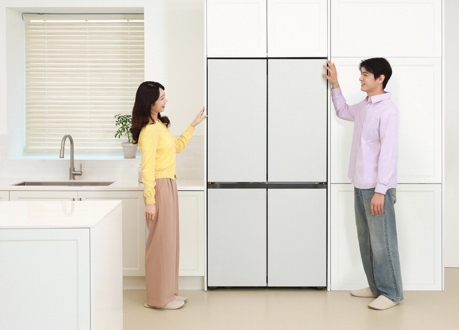 ▲ 삼성전자 비스포크 AI 하이브리드 키친핏 맥스 냉장고ⓒ삼성전자
