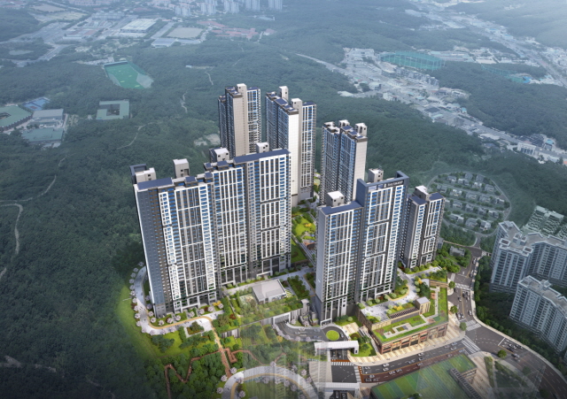 ▲ 힐스테이트 더샵 상생공원 1단지 투시도. ⓒ현대엔지니어링