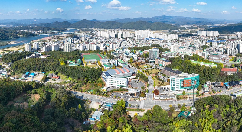 ▲ 국립공주대학교 캠퍼스 모습.ⓒ국립공주대