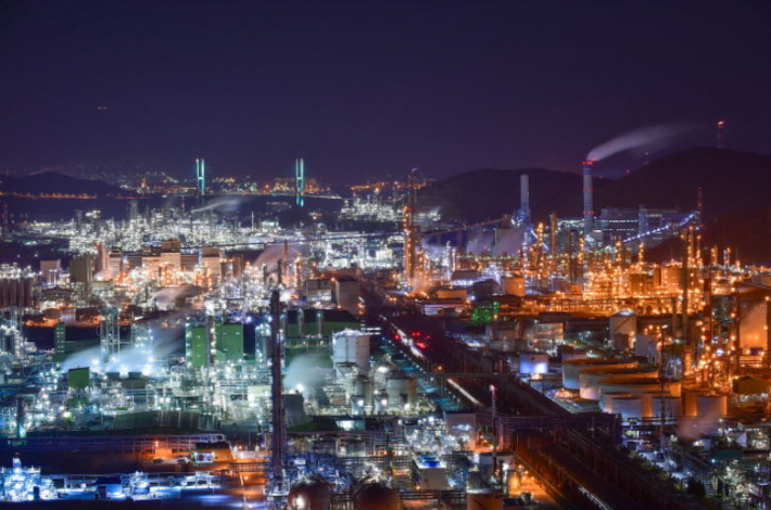 ▲ 여수국가산단 전경. ⓒ여수시