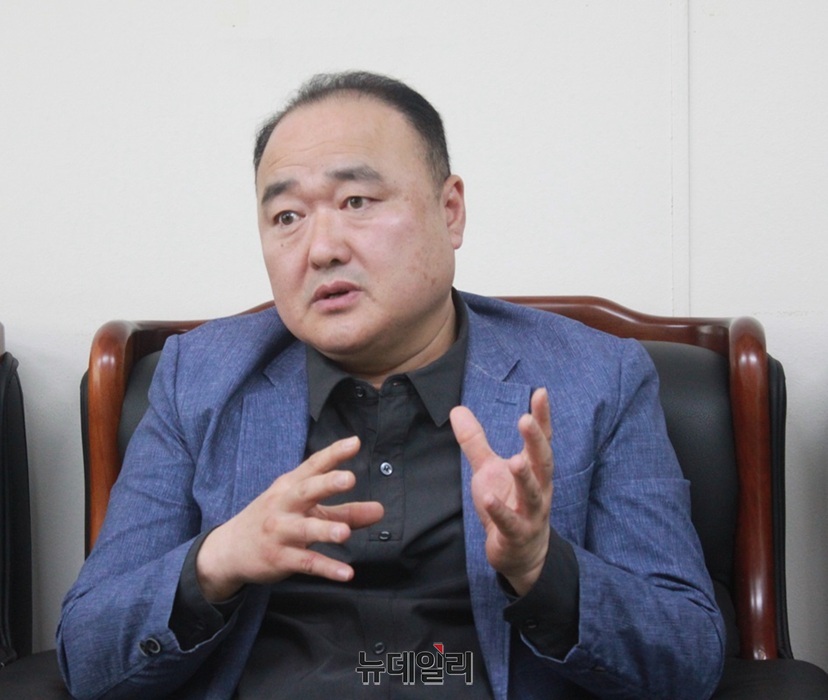 ▲ 홍성언 단장은 “RISE 사업을 통해 지역 산업과 연계해 문화 기여 등 명확한 수치와 결과로 청주대 모델을 증명해 보이겠다”고 말했다.ⓒ김정원 기자