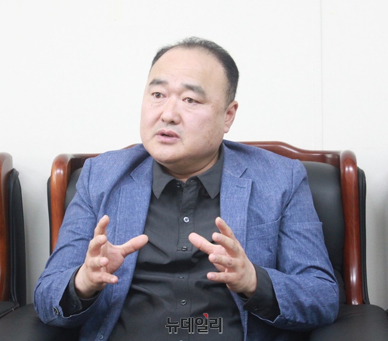 ▲ 홍성언 단장은 “RISE 사업을 통해 지역 산업과 연계해 문화 기여 등 명확한 수치와 결과로 청주대 모델을 증명해 보이겠다”고 말했다.ⓒ김정원 기자