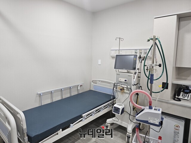 ▲ ▲의정부 튼튼어린이병원 내 설치된 소아중환자실. ⓒ박근빈 기자