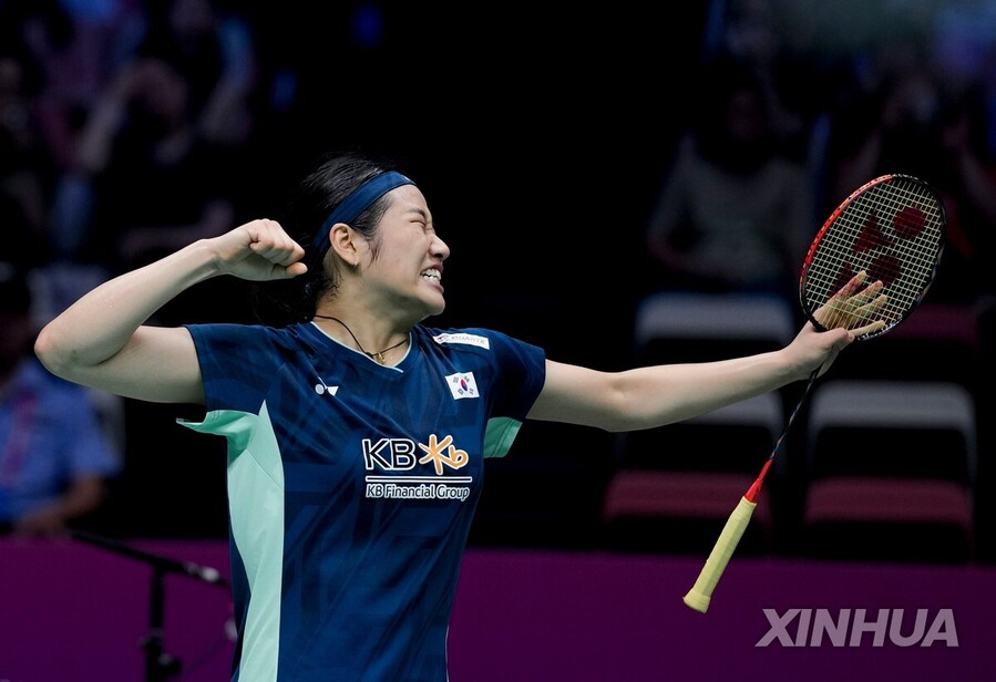 ▲ 세계 최강 안세영을 앞세운 한국 배드민턴 대표팀이 수디르만컵 8강전에서 덴마크를 3-1로 꺾으며 4강 진출을 확정했다.ⓒ연합뉴스 제공