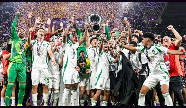 ▲ 사우디아라비아 알 아흘리가 일본의 가와사키 프론탈레를 꺾고 ACLE 우승을 차지했다.ⓒAFC 제공