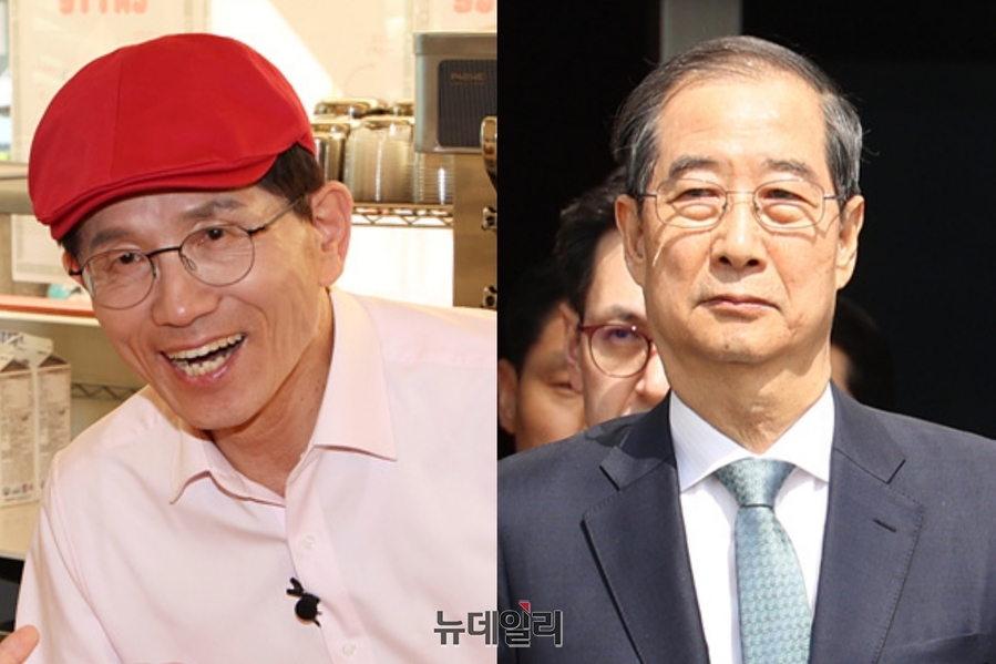 ▲ 김문수(왼쪽) 국민의힘 대선 후보와 한덕수 무소속 대선 후보. ⓒ뉴데일리DB