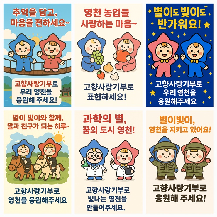 ▲ 영천시(시장 최기문)는 5월 가정의 달을 맞아 관내 주요 관광지에 ‘고향사랑기부’ 홍보 배너를 설치하고, 관련 리플릿을 함께 비치하며 집중 홍보에 나선다.ⓒ영천시