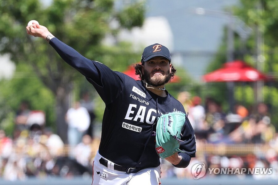 ▲ 한화 이글스가 KIA 타이거즈를 꺾고 파죽의 6연승을 달렸다.ⓒ연합뉴스 제공