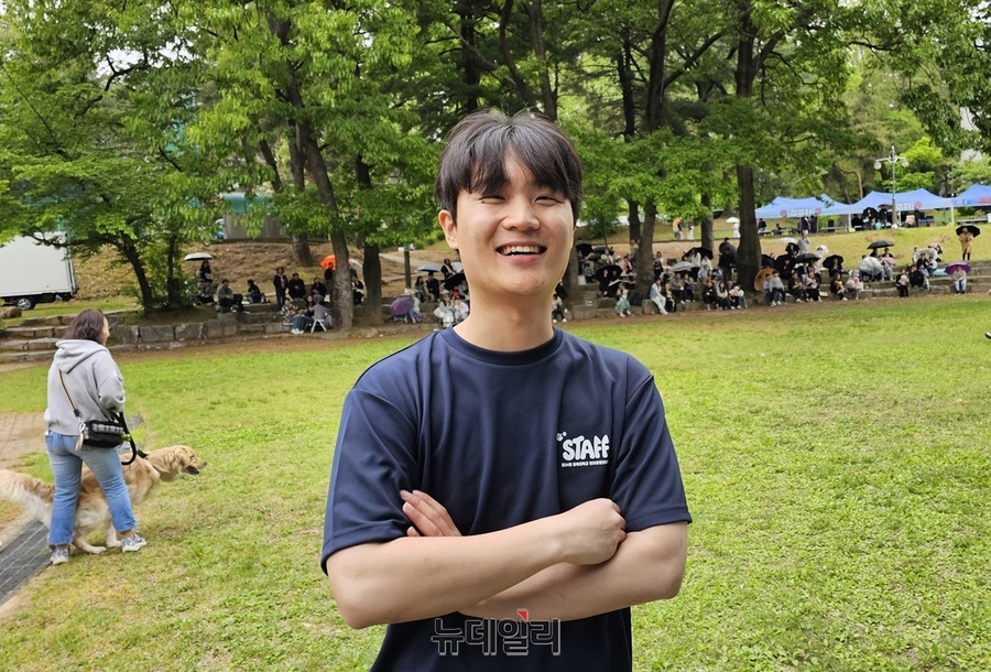 ▲ 김성헌 충북대 수의과대학 학생회장.ⓒ양승갑 기자