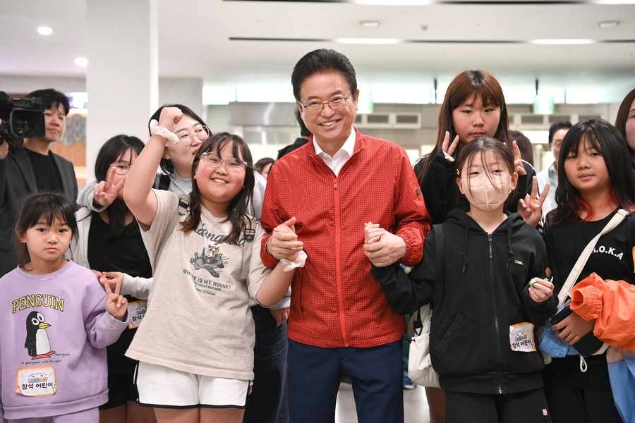 ▲ 경북도는 5월 5일, 제103회 어린이날을 맞아 경북도청 동락관과 새마을광장에서 ‘어린이날 기념식’과 ‘어린이날 큰잔치’ 행사를 마련했다.ⓒ경북도