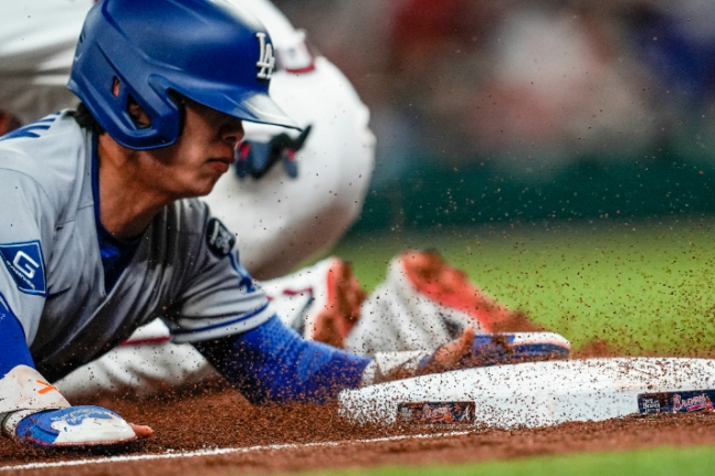 ▲ 다저스의 김혜성이 6일 열리는 마이애미와 경기에서 선발에 이름을 올렸다.ⓒ연합뉴스 제공