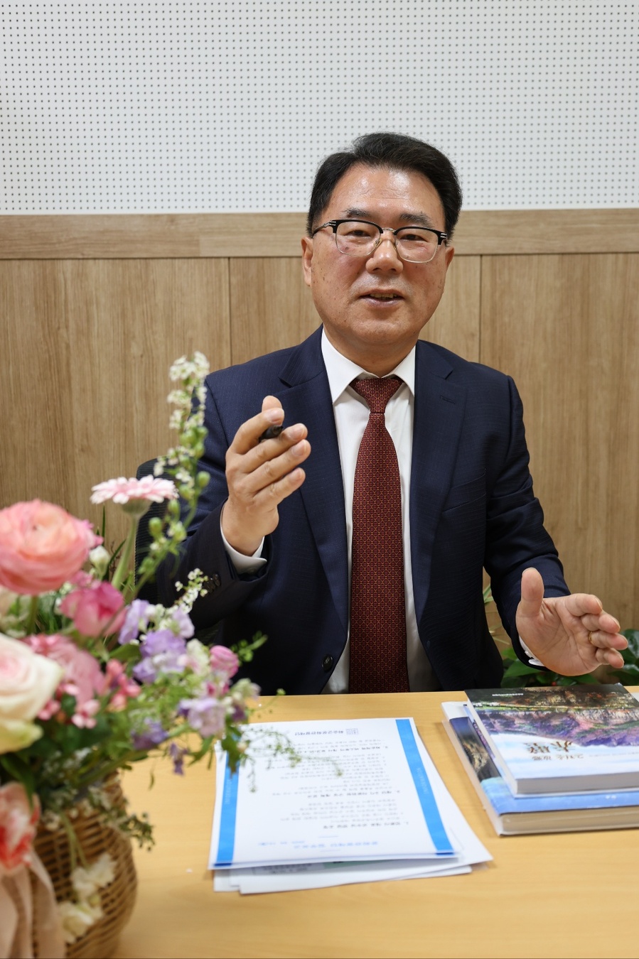 ▲ 화순군문화관광재단 구종천 대표이사 ⓒ 뉴데일리