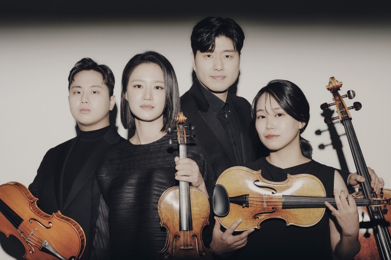 ▲ 현악 4중주단 아벨 콰르텟(왼쪽부터 박하문·윤은솔·조형준·박수현).ⓒShin-joong Kim