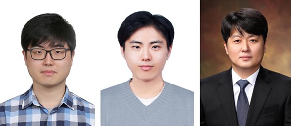 ▲ 왼쪽부터 중앙대 정세훈 박사과정생, 허지웅 박사과정생, 이상민 교수.ⓒ중앙대