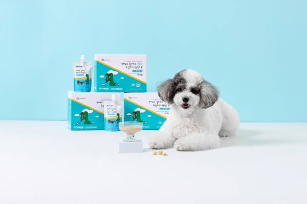 ▲ 대상펫라이프 닥터뉴토, 신제품 ‘올라이즈 강아지 한입 미니 펫밀크 P’ ⓒ대상펫라이프